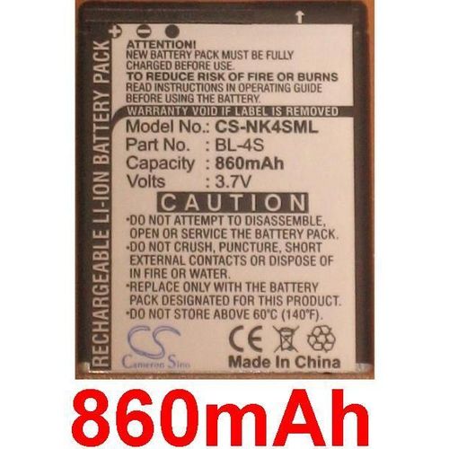 Batterie Compatible Pour Nokia 7610