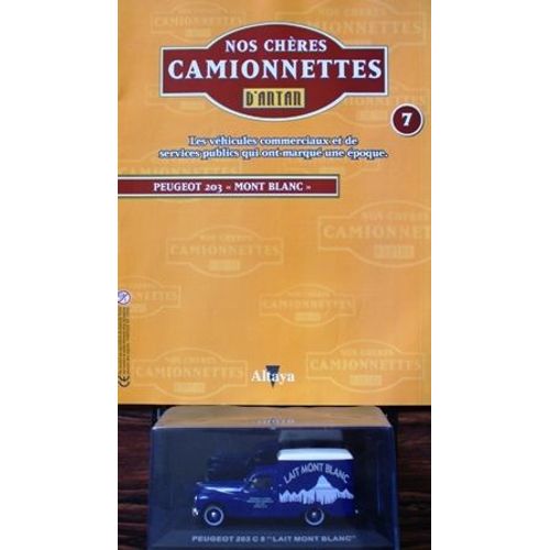 Camionnettes D Antan N7 Peugeot 203 Mont Blanc-Altaya
