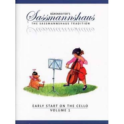 Sassmannshaus : Early Start On The Cello Vol 1 - Violoncelle - Barenreiter