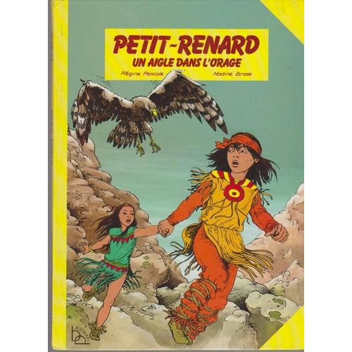 Petit Renard Aigle Dans L'orage
