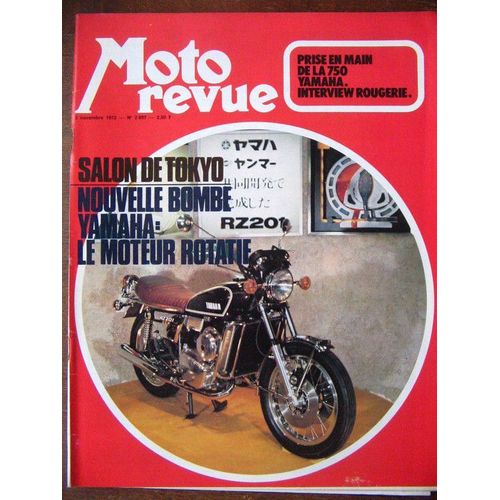 Moto Revue  N° 2097 : Prise En Main De La 750 Yamaha