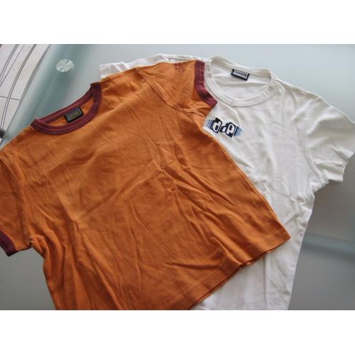 Lot De 2 T-Shirts Ddp Taille S Ou 14/16 Ans