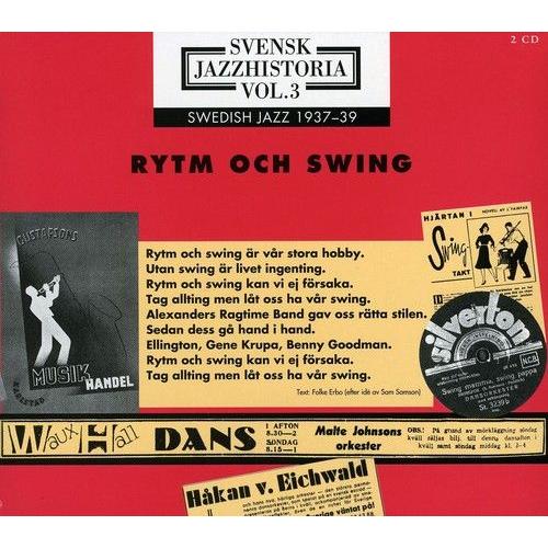 Various Artists - Swedish Jazz History, Vol. 3: Rhythm And Swing 1937-1939 [Compact Discs]