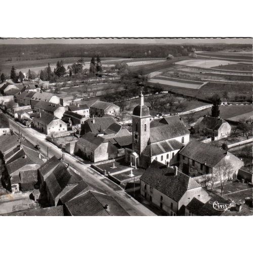 Carte Postale, France, Haute Saone ( 70 ), Oyrières, Vue Aérienne, Le Centre Et L'église