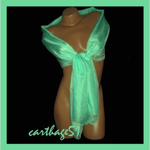 Etole Echarpe Femme Couleurs Dégradées Gris Noir Bleu Rose Turquoise Beige Came    - 100% Soie
