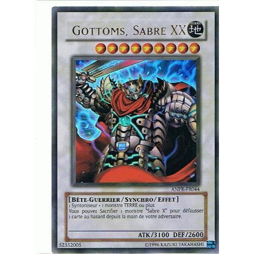 Gottoms, Sabre Xx - Yu-Gi-Oh! - Anpr-Fr044 - Ur