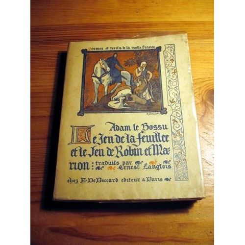 Le Jeu De La Feuillée/Le Jeu De Robin Et Marion