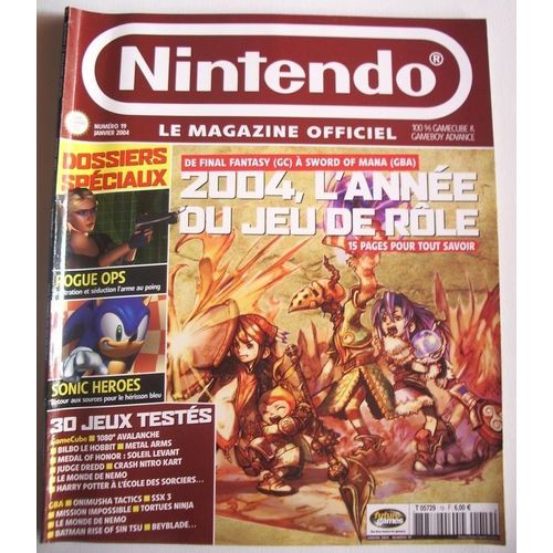 Nintendo Le Magazine Officiel N° 19 : 2004, L'année Du Jeu De Role