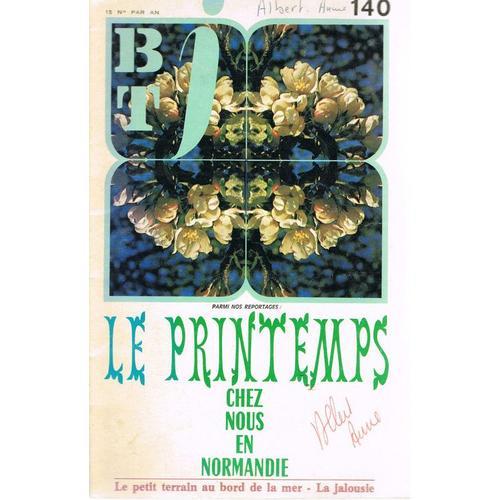 Bibliotheque De Travail Junior   Btj  N° 140 : Le Printemps Chez Nous En Normandie