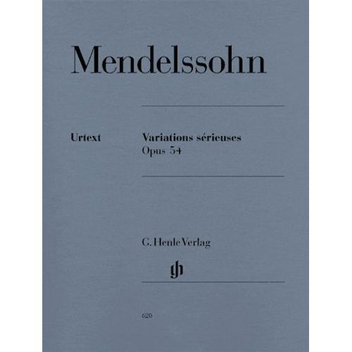 Variations Sérieuses Opus 54 Klavier