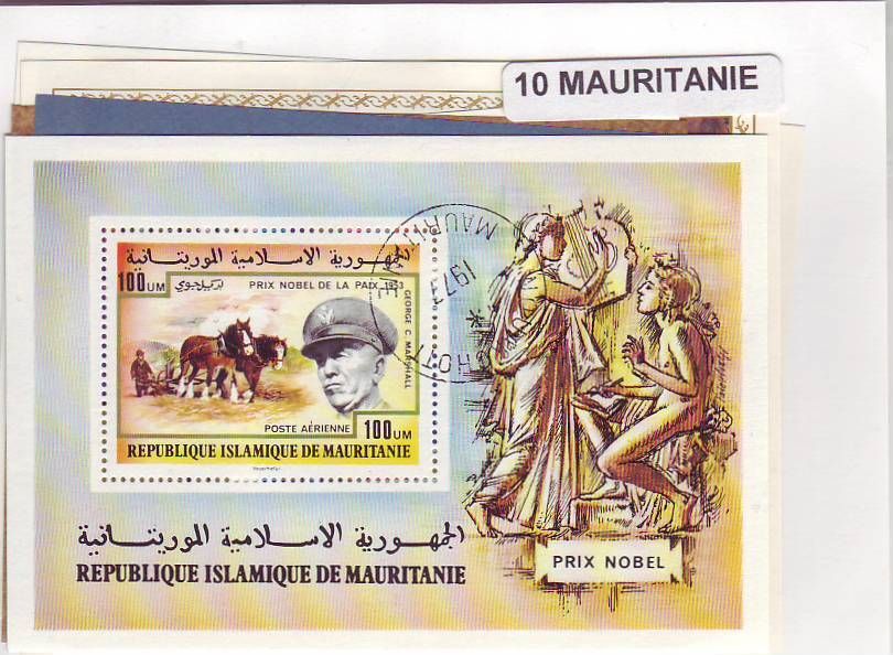 Mauritanie - Lot De 10 Blocs Feuillets - Tous Differents -