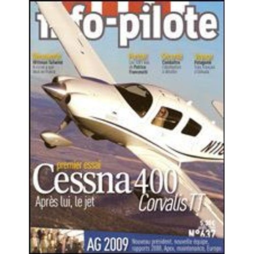 Info-Pilote   N° 637 : Cessna 400 Corvalistt