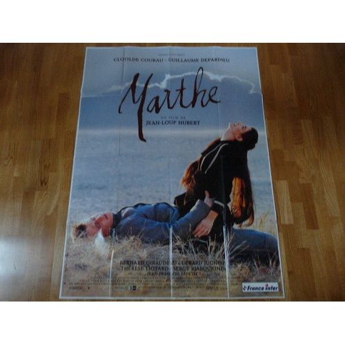 Marthe De Jean-Loup Hubert / Guillaume Depardieu - Affiche De Cinéma 120 Cm X 160 Cm