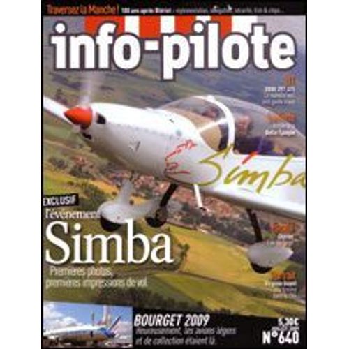 Info-Pilote   N° 640 : L'évènement Simba