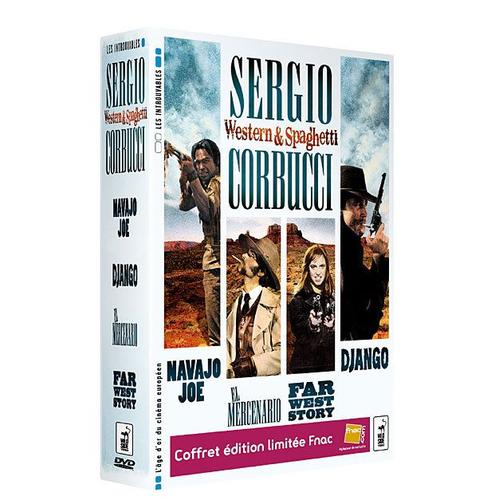 Coffret Sergio Corbucci - Django + Navajo Joe + El Mercenario + Far West Story