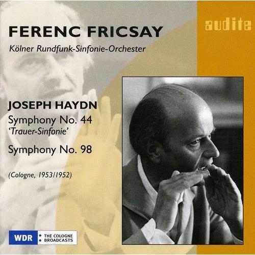 Ferenc Fricsay - Symphonies Nos 44 & 98 [Compact Discs]