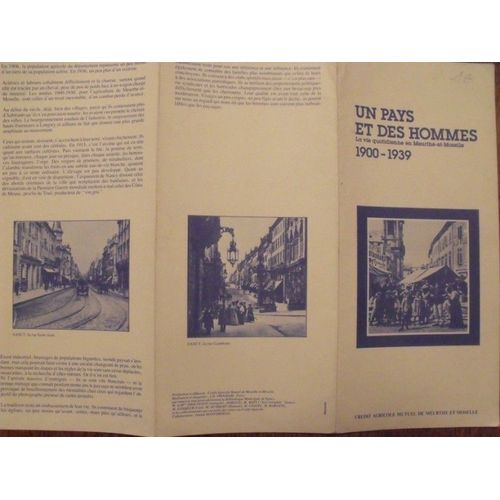Un Pays Et Des Hommes La Vie Quotidienne En Mthe Et Moselle 1970