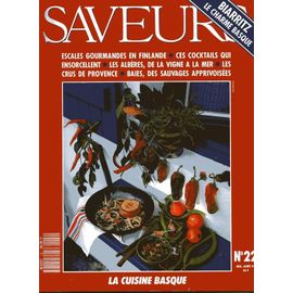 Saveurs   N° 22 : La Cuisine Basque