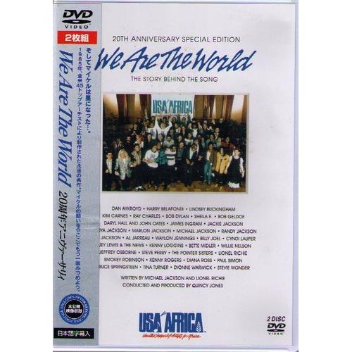 We Are The World - 20th Anniversary  Special Edition- 2x Dvd Ltd Japan Edition