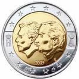 Euro - Pièce 2 euros commémorative - 2005 - Belgique - Union économique  belgo-luxembourgeoise