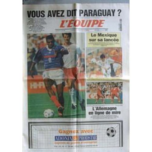 Equipe (L') N° 16215 Du 26/06/1998