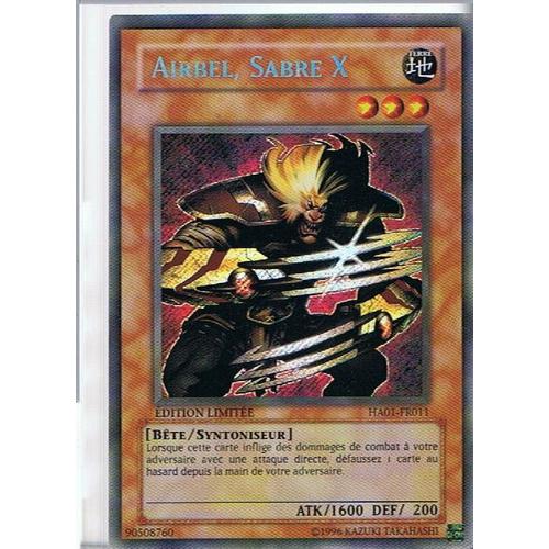 Airbel Sabre X - Yu-Gi-Oh! - Ha01-Fr011 - St