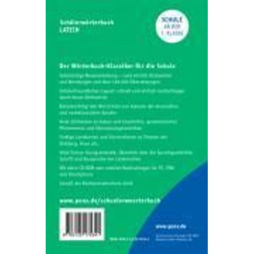 Pons Schülerwörterbuch Latein