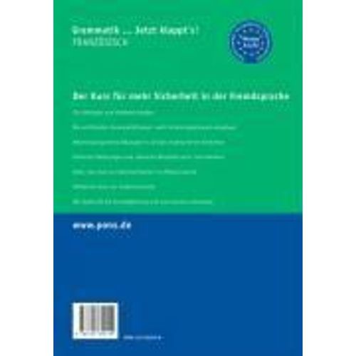 Pons Grammatik...Jetzt Klappt's! Französisch. Mit Audio-Cd