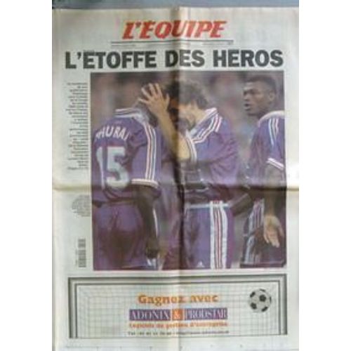 Equipe (L') N° 16227 Du 10/07/1998