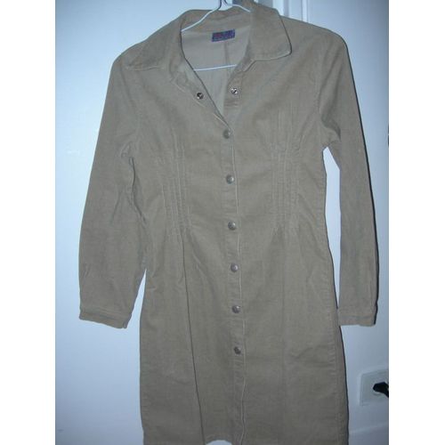 Robe Du Pareil Au Même Velours Beige 10 Ans