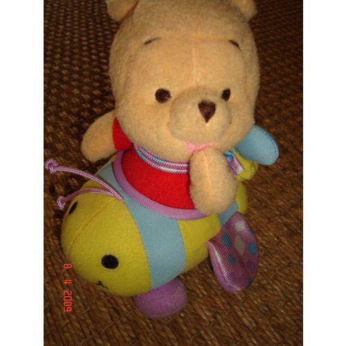 Winnie En Avion Fisher Price Mattel Disney Doudou Peluche Collection 2003