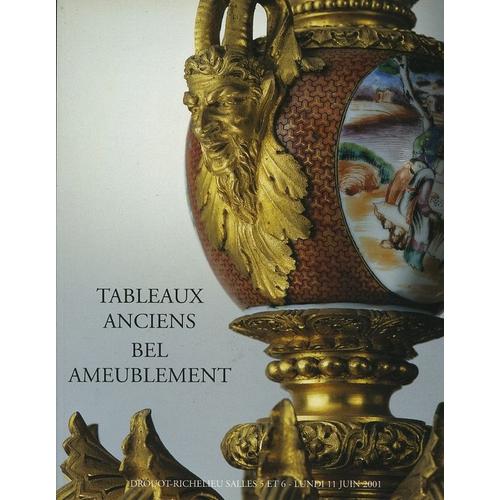 Catalogue Vente Enchères Ricqlès   N° 0 : Drout-Richelieu (Juin 2001): Dessins Et Tableaux Anciens, Bel Ameublement Et Objets (18e, 19e) - Avec Estimations