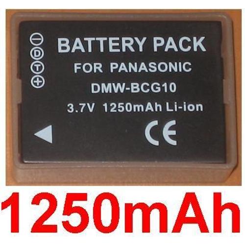 Batterie pour PANASONIC DMW-BCG10E