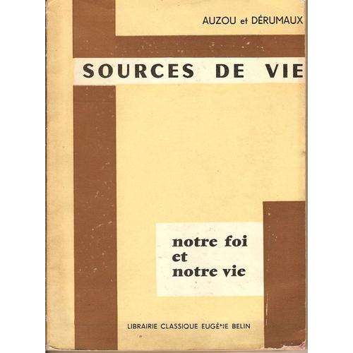 Source De Vie. Classe De 4ème