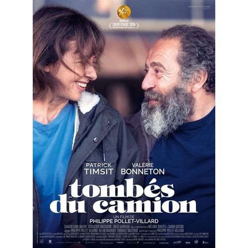 Tombés Du Camion - Affiche Originale De Cinéma - Format 120x160 Cm - Un Film De Philippe Pollet-Villard Avec Patrick Timsit, Valérie Bonneton, Sébastien Chassagne, Saaden Sada Balius - Année 2024