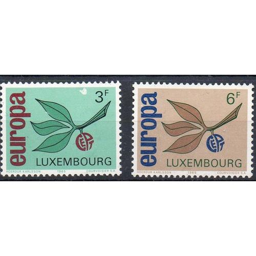 Luxembourg Timbres Europa 1965