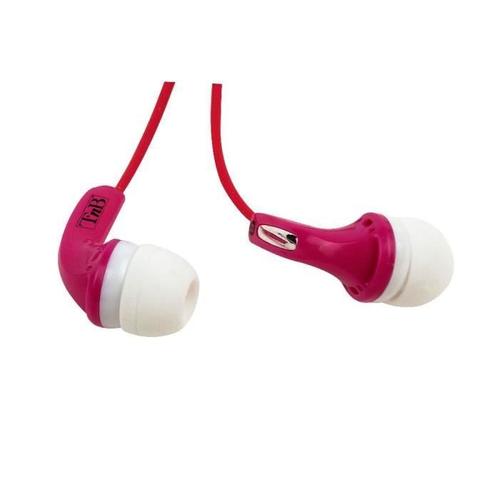 T'nB FIZZ - Écouteurs - intra-auriculaire - filaire - jack 3,5mm - rose