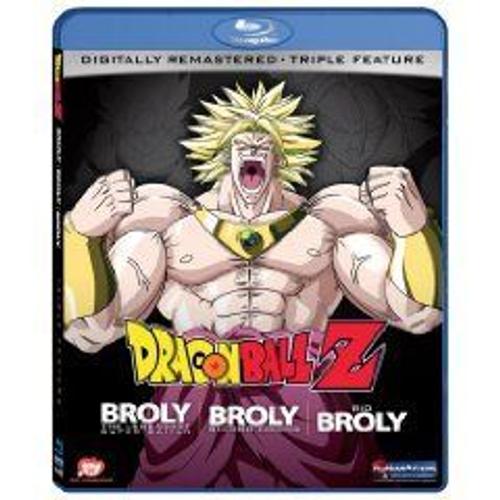 Dragon Ball Z: Broly Triple Feature - Broly-Broly Second Coming-Bio-Broly - Blu-Ray Import Zone A