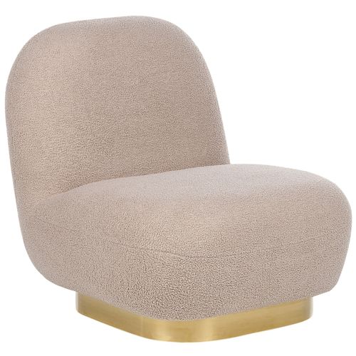 Fauteuil Loviisa Bouclé Beige