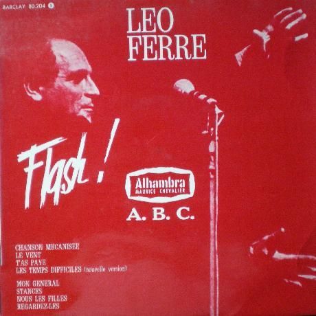 Lp 25 Cm « Flash! Alambra Maurice Chevalier/64 »