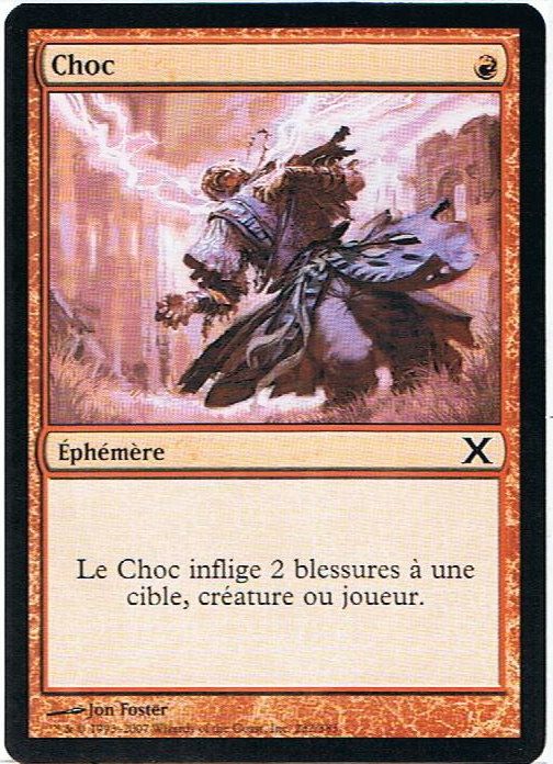 Choc  - Magic Mtg - 10ème Edition 232 - C