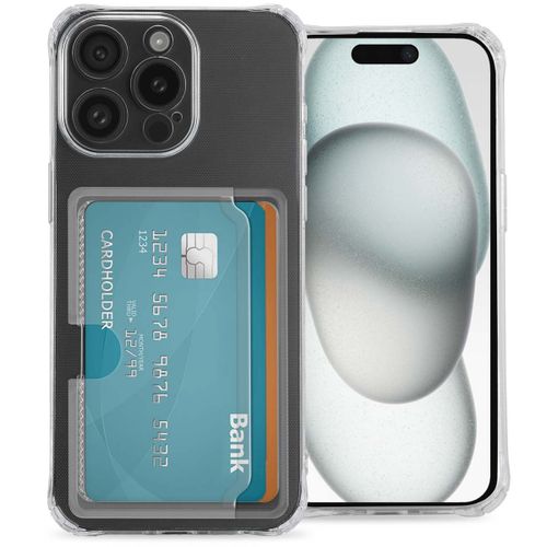 Imoshion Coque Silicone Avec Porte-Cartes Iphone 15 Transparent