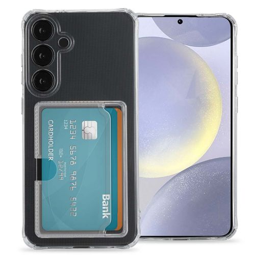 Imoshion Coque Silicone Avec Porte-Cartes Samsung Galaxy S24 Plus Transparent