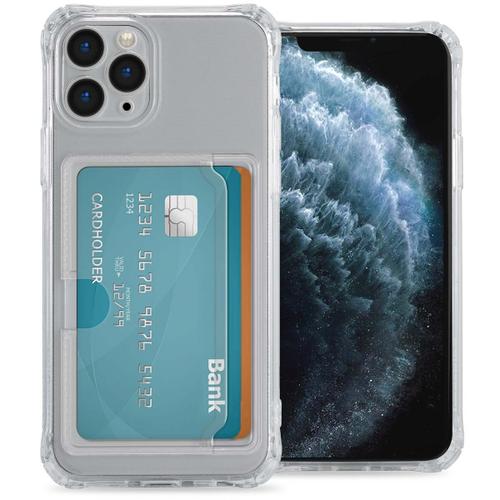 Imoshion Coque Silicone Avec Porte-Cartes Iphone 11 Pro Transparent