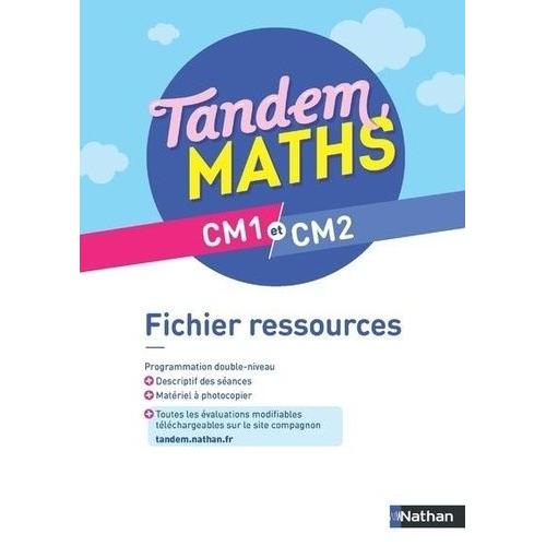 Maths Cm1 Et Cm2 Tandem - Fichier Ressources