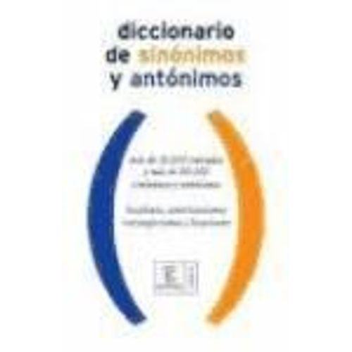 Diccionario De Sinonimos Y Antonimos-Mini