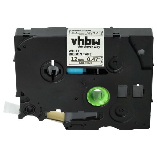 vhbw 1x Ruban textile compatible avec Brother PT 1200S, 1200P, 1200...