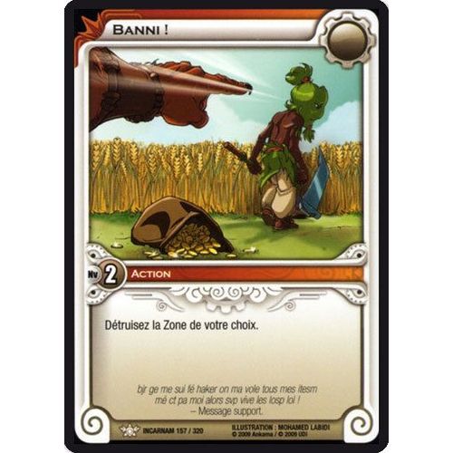 Wakfu Tcg - Banni