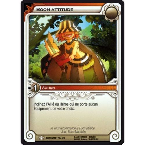 Wakfu Tcg - Boon Attitude