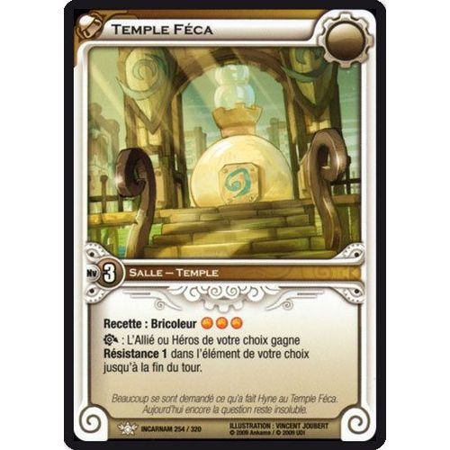 Wakfu Tcg - Temple Féca